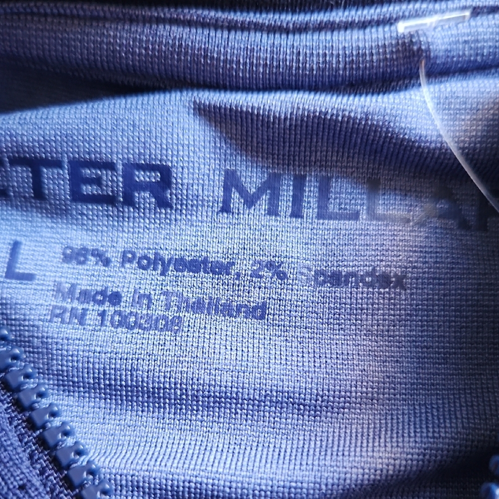 Peter Millar Orion Performance  Knitted Hoodie in Navy - Picture 9 of 14